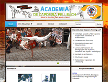 Tablet Screenshot of capoeira-fellbach.de